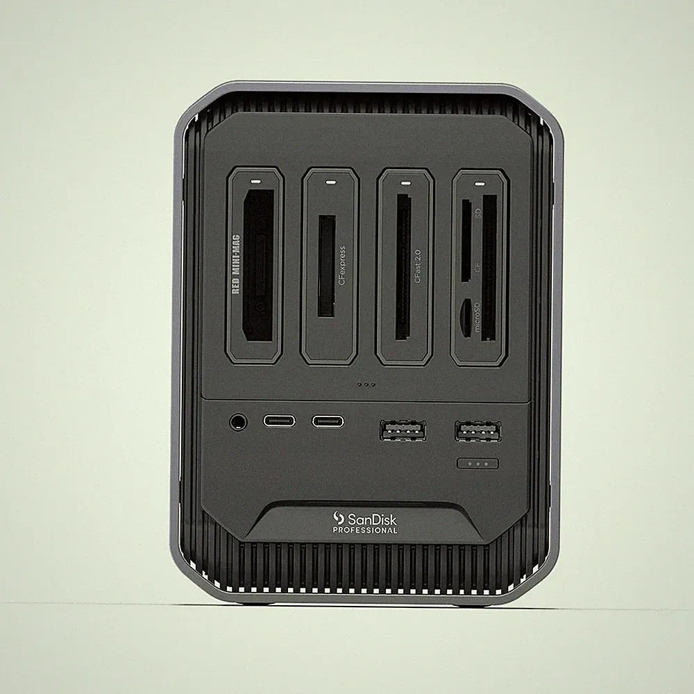 G-Technology PRO-DOCK 4 Thunderbolt Reader Docking Station, 4-Bay