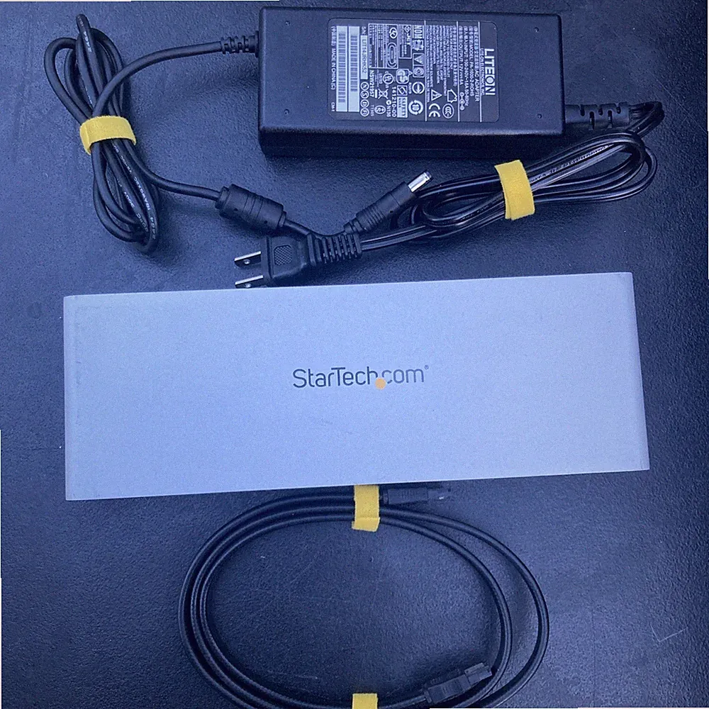 StarTech Thunderbolt 2 Dock TB2DOCK4KDHC Dual TB2 HDMI eSATA S/PDIF Audio